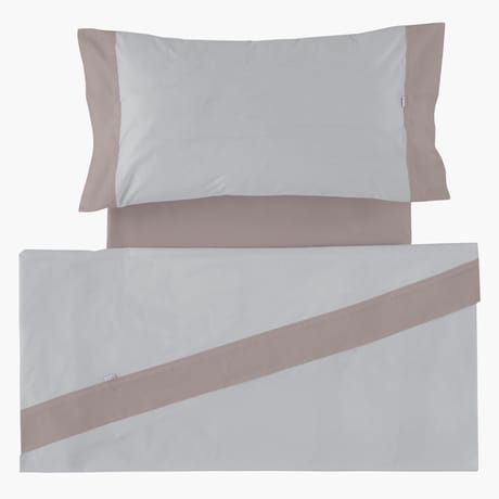 MaxColchon attribute Liso Aplique Perla-Plomo